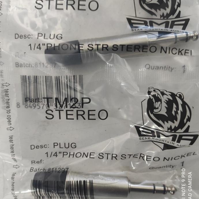 ~~~] jack mic stereo bma original