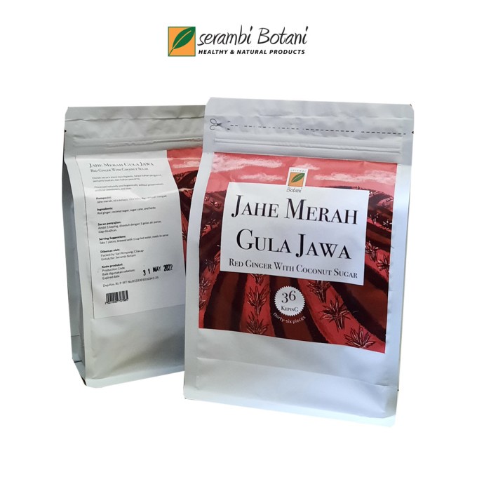 

Jahe Merah Gula Jawa Isi 36 Pcs (BERKUALITAS)