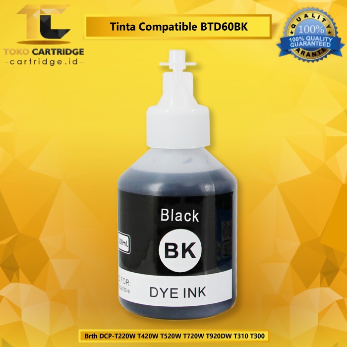 Tinta Refill Compatible BT5000 Dye Ink Cyan 50ml