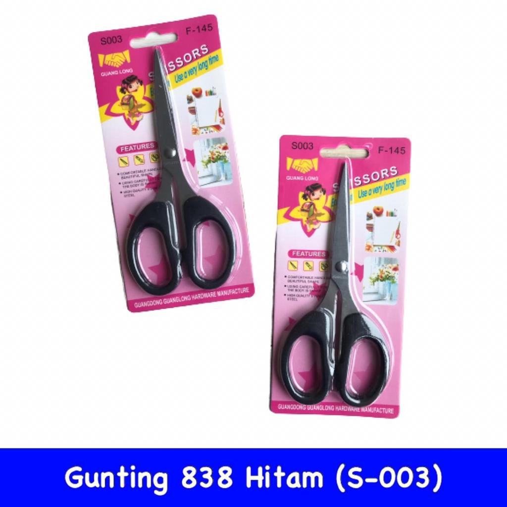 Gunting Hitam Ukuran 838 (s003)