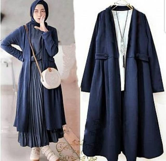 OUTER CARDI VIKA LONGCADIGAN RIFKA BABYTERRY FEHM