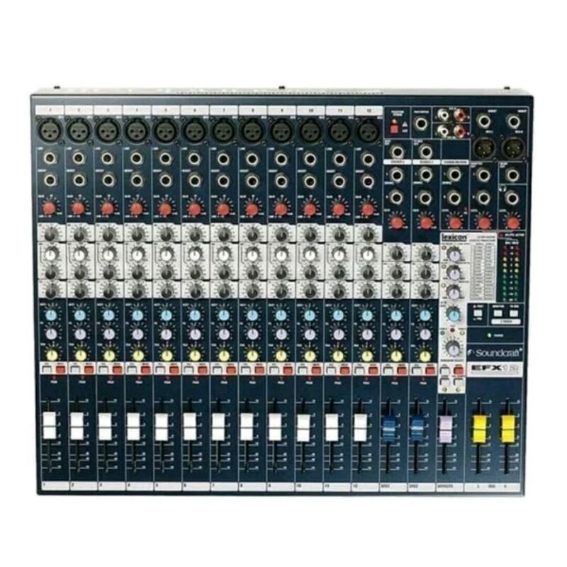 Mixer Audio 12 Channel Soundcraft EFX-12