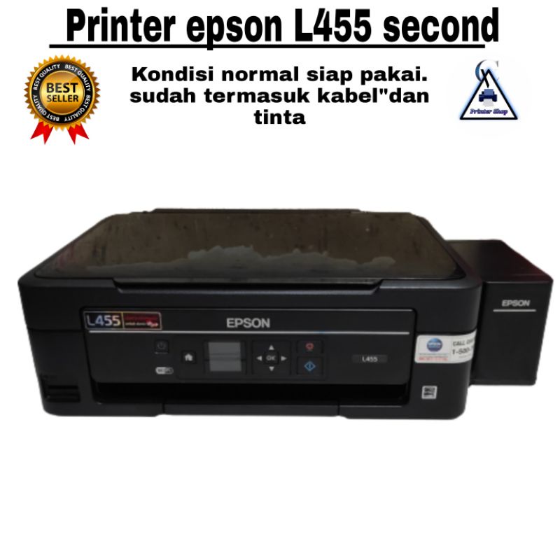 Jual Printer Epson L455 Scan Copy Wifi Shopee Indonesia 9799