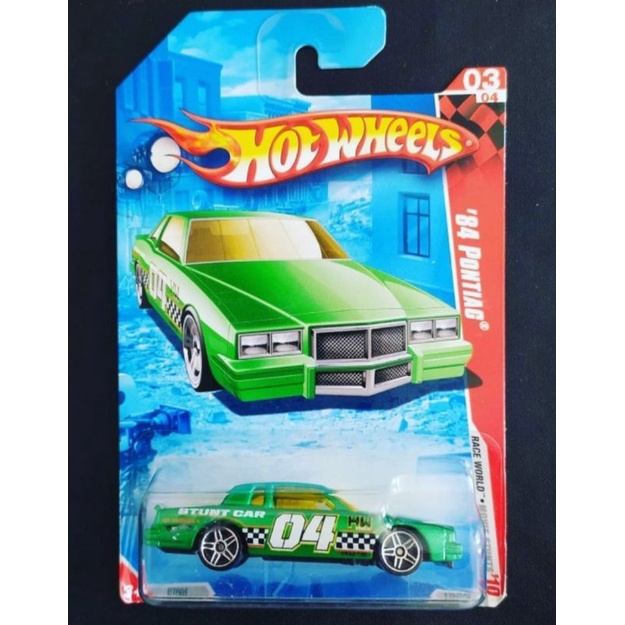 hotwheels 84 PONTIAC hijau HW race world movie stunts