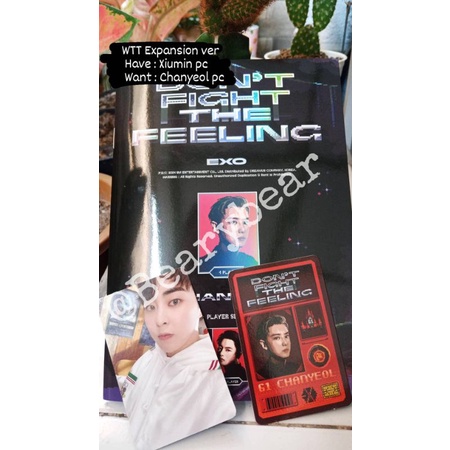 Photocard Xiumin dftf expansion ver