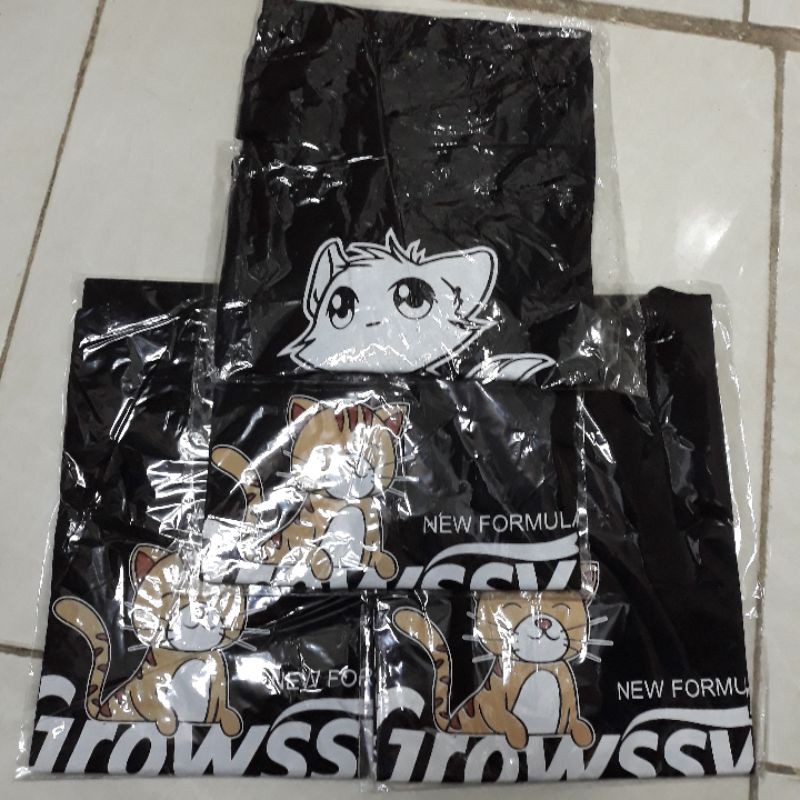 KAOS OBLONG MERK GROWSSY | ALL SIZE | VARIASI RANDOM