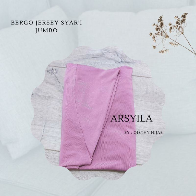 Jilbab instant malaysia jumbo/Arsyila bergo syar''i jumbo