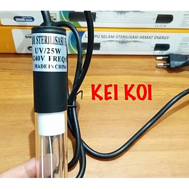 PERAWATAN IKAN LAMPU UV KOLAM KOI 25 W STOK TERBATAS