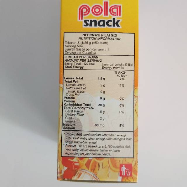 Monde Pola Snack 25 Gr