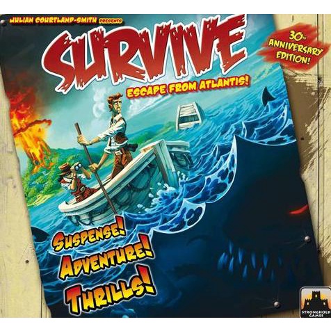 #####] Survive escape from atlantis Board Game