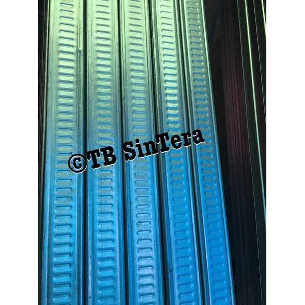 ♣ Besi Holo Profil 4 x 4 Rangka Atap / Hollow Gypsum / Baja ringan 4x4 ☞