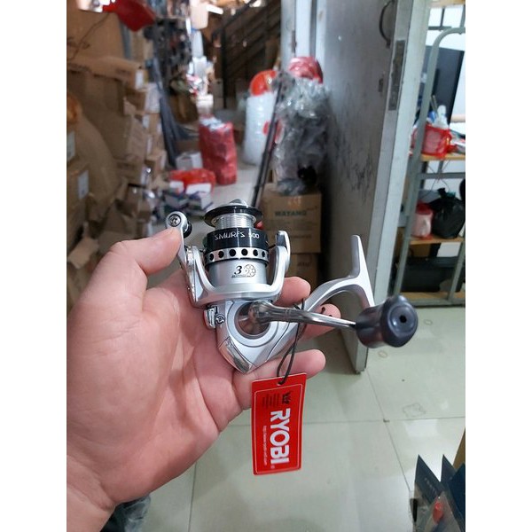 Spesial reel ryobi smurf 500 power handel asli japan limited edition reel ul Diskon