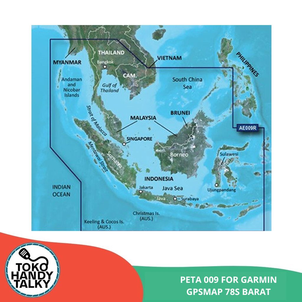 PETA 009 FOR GARMIN GPSMAP 78S BARAT