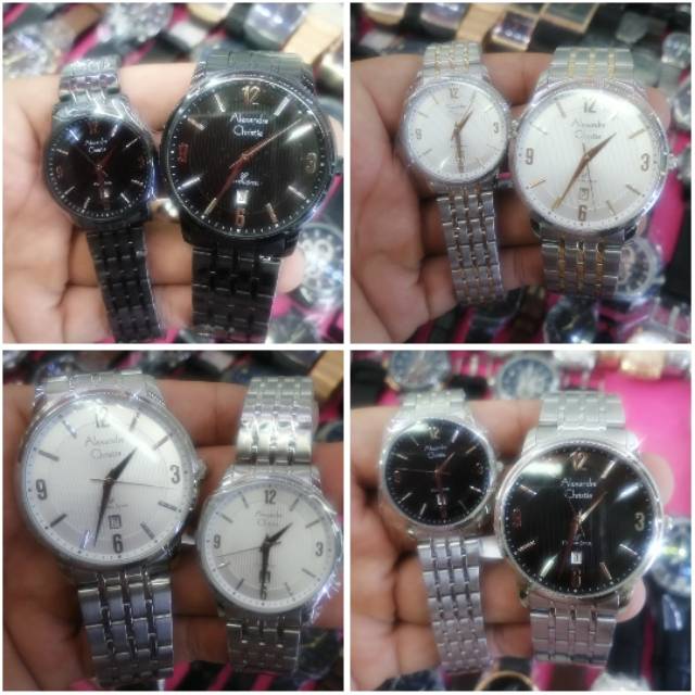 Jam tangan alexandre christie ac8327 couple original 8327 boleh beli perbiji