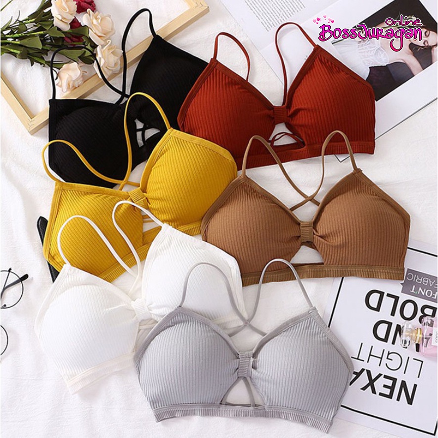 (BOSS) (BSTS) Sexy Bra push up sexy tali silang - Bra Sexy Tali Silang IMPORT