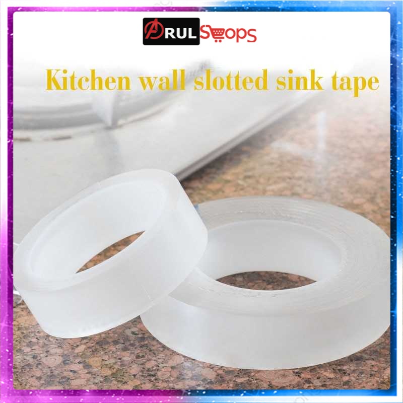 TaffPACK Lakban Waterproof Dapur Kitchen Sink Seal Tape 3 Meter YK-468