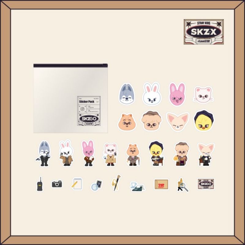 [SKZOO] Sticker Pack Set