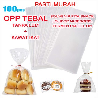  HARGA  PABRIK 1 kg Plastik Kaca  Bening  OPP Souvenir 