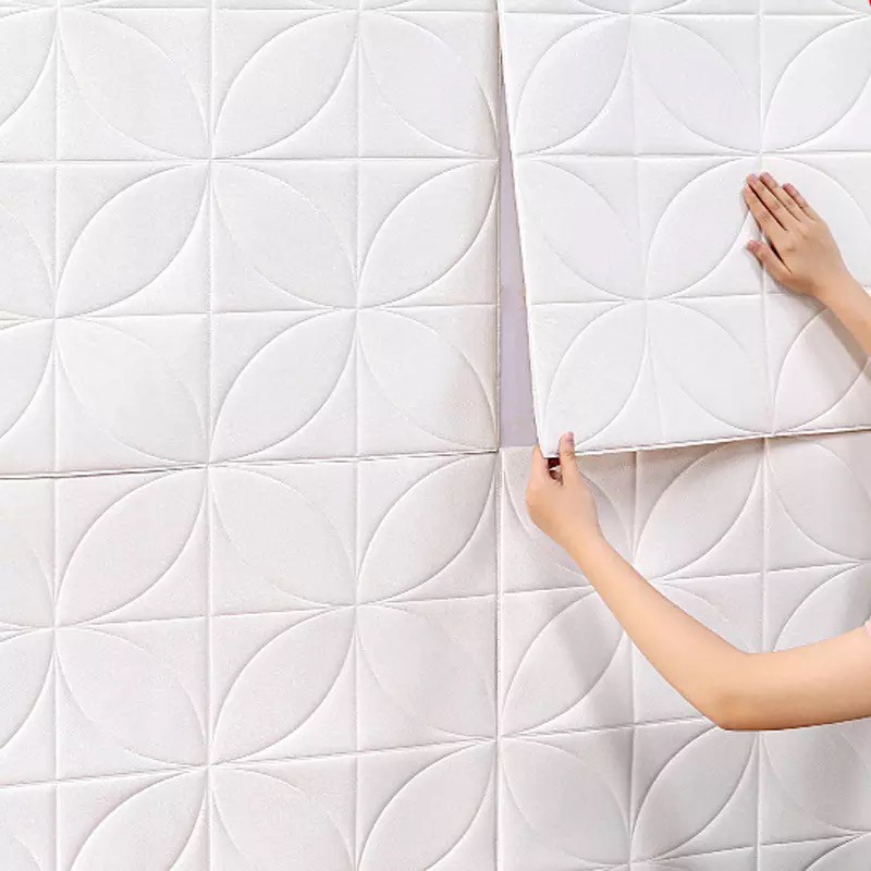 Wallpaper 3D FOAM Dekorasi / Wallfoam Sticker Dinding / Wall Foam Motif Kupu 5mm-2