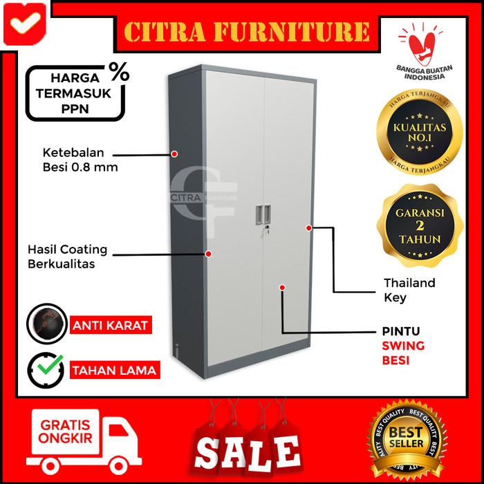 

Cabinet | Lemari Arsip Besi 2 Pintu Swing Besi|Lemari File Kantor Pintu Ayun