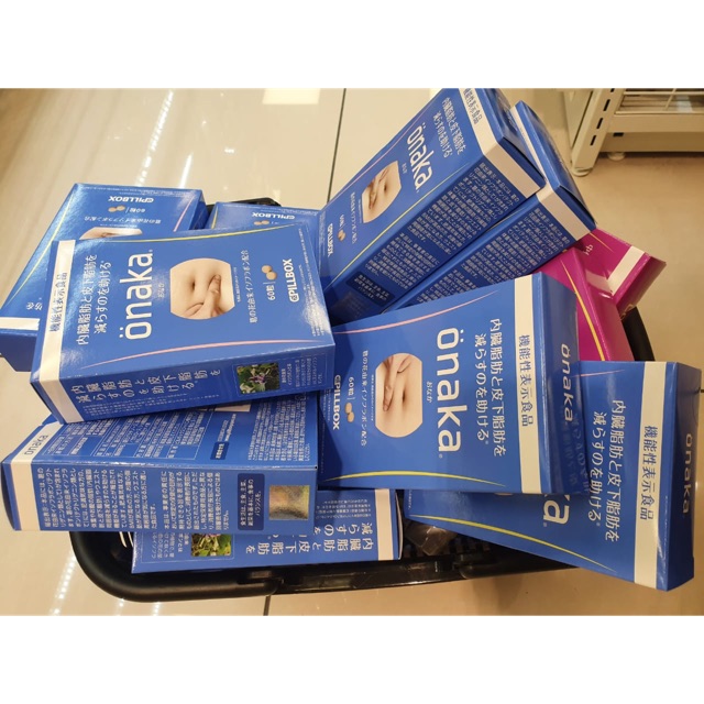 Onaka Pillbox Pill Box isi 60 tablets