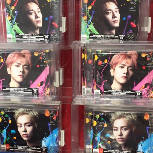 EXO CBX MAGIC JAPAN ALBUM BAEKHYUN CHEN XIUMIN