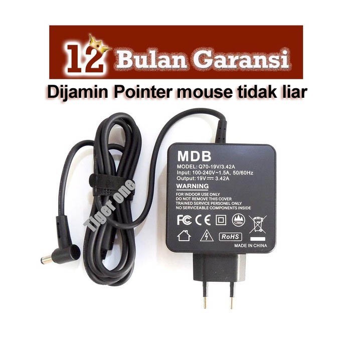 Charger Adaptor 
Cocok Untuk  MSI CR430, CR410, CX413, CX420 CX705 CX41 FX420