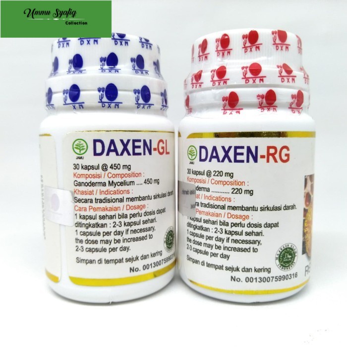 

Daxen Ganoderma DXN - RG GL 30 Kapsul