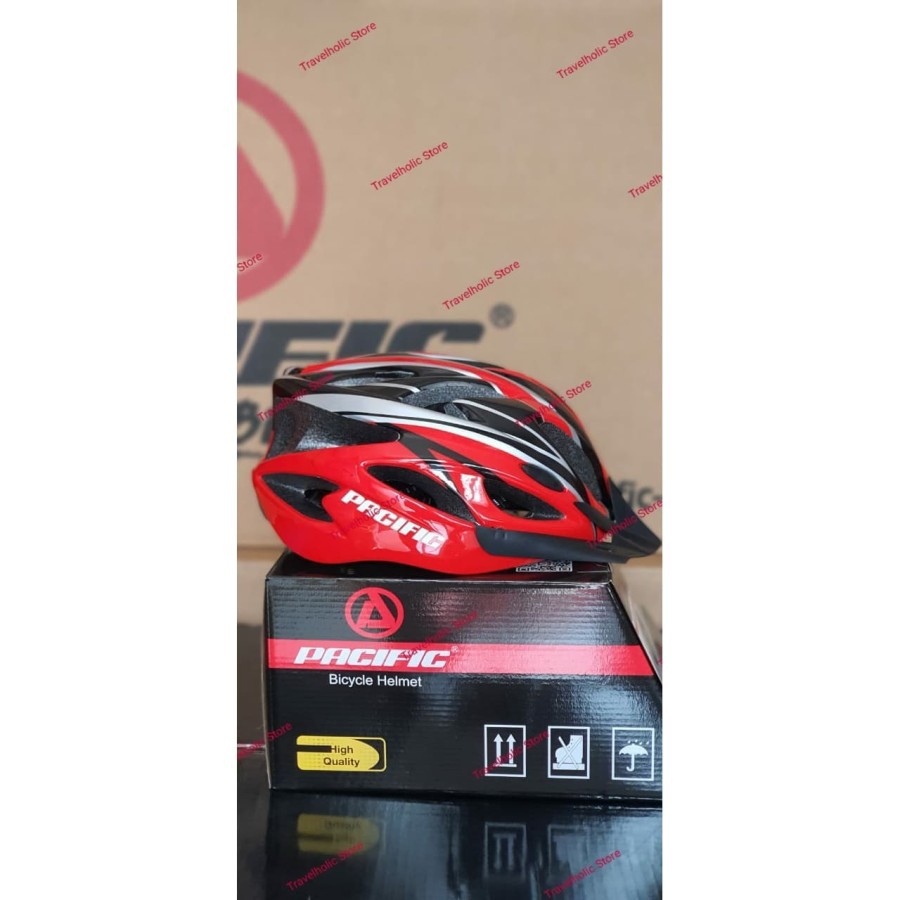 HELM SEPEDA PACIFIC SP-J 123 ORIGINAL HELMET BICYCLE SNI