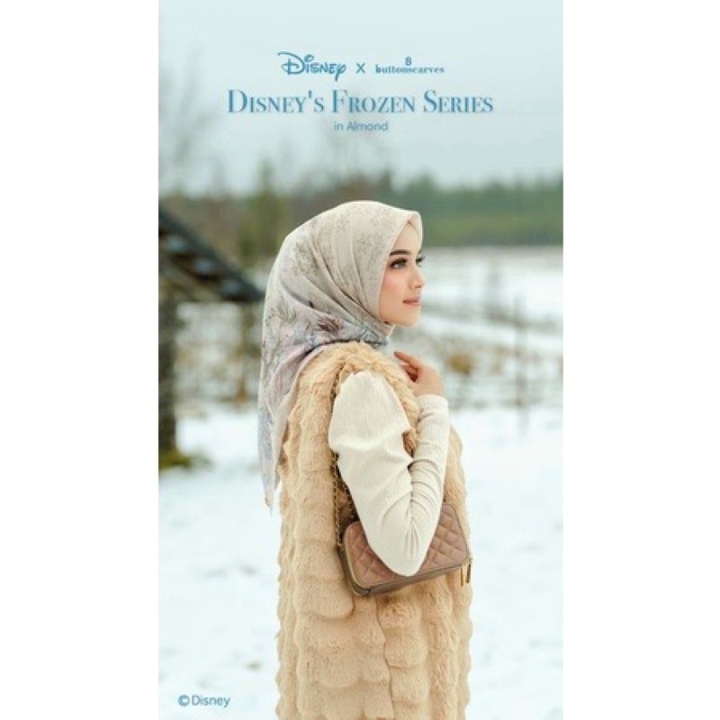 buttonscarves disney frozen almond
