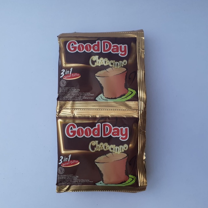 

good day chococinno satu renceng isi 10 pcs