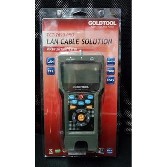 Beli Sekarang Goldtool Tct-2690 Pro Lan Tester Digital Cable Tester Rj45 & Coaxial Beli Sekarang