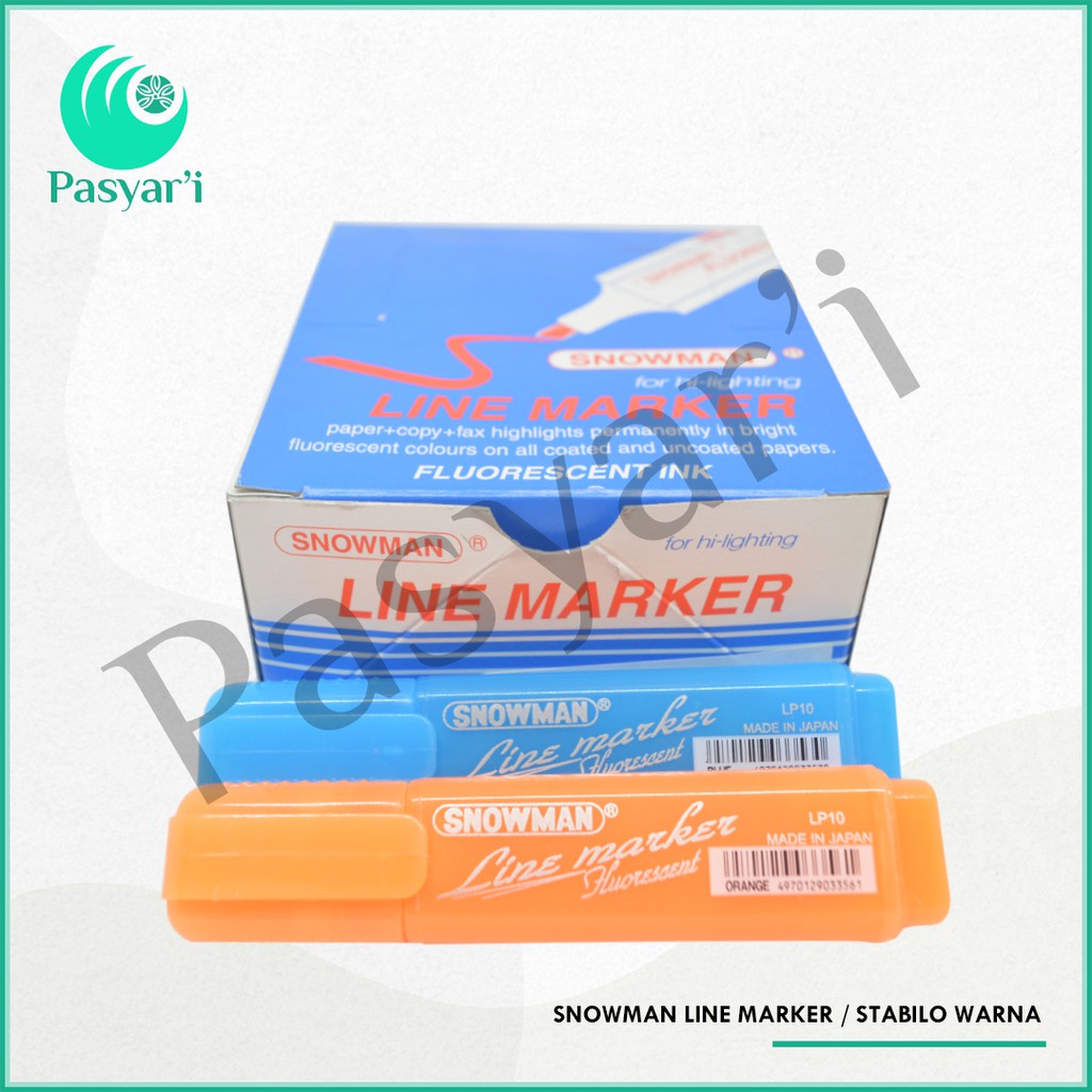 

Snowman Line Marker / Stabilo Warna