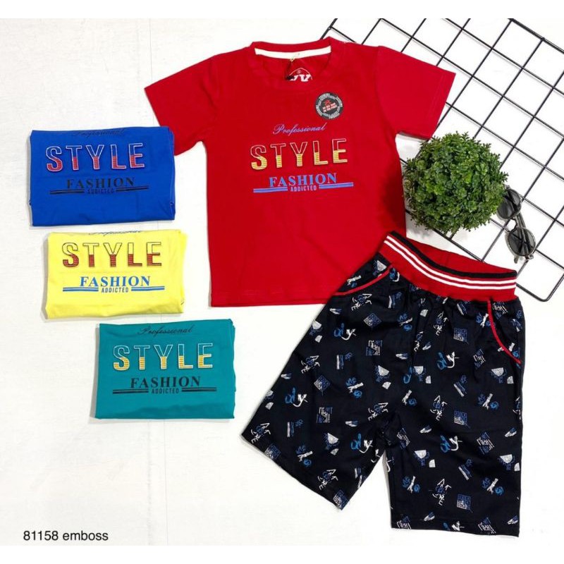 Setelan anak Yess kids/setcel /setelan anak 9-11tahun