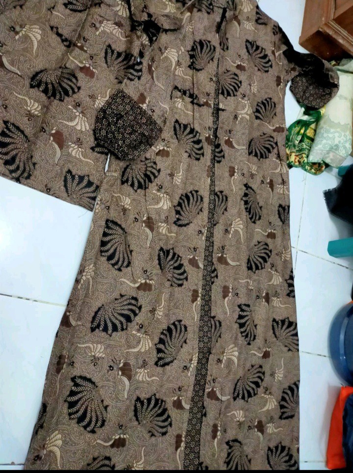 Maura Couple - Sania Ruffle Batik Couple Ori Ndoro Jowi Garansi Termurah Shopee -