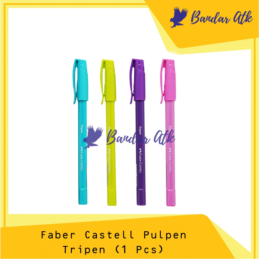 

FABER CASTELL Pen Tripen MixBarrel 0.7mm Pulpen Pena Ballpoint [1 PCS]