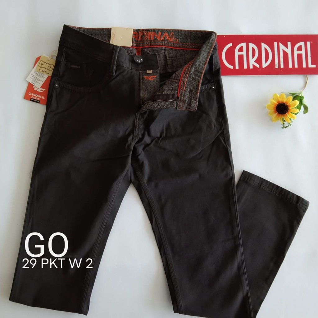 gof 29-PKT CARDINAL CASUAL CELANA POCKETS PANJANG Celana Chino Pria Fashion Laki Brand Kekinian