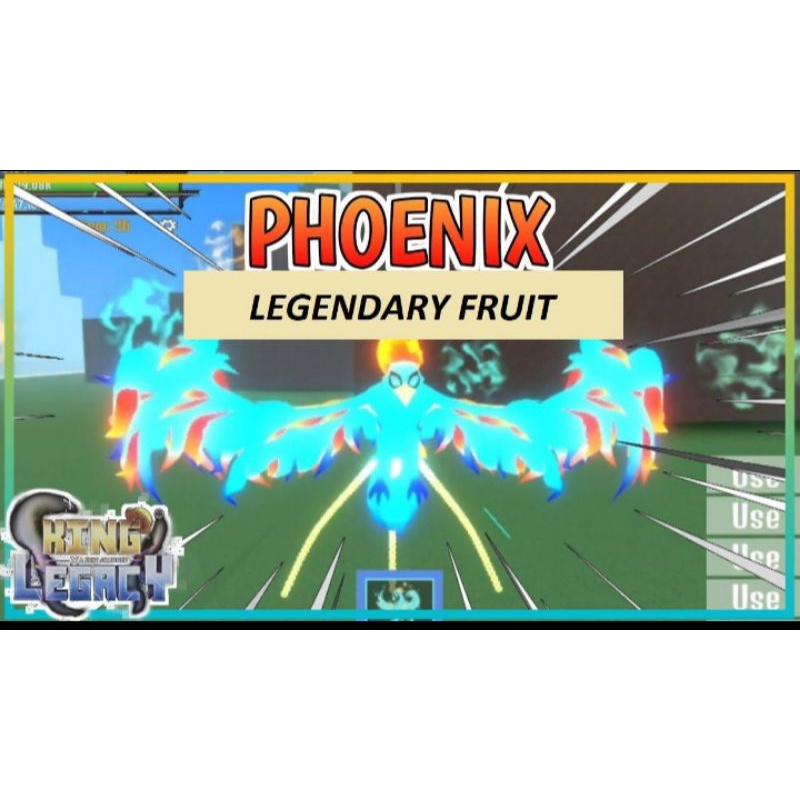 Akun King Legacy Level MAX [Phoenix Fruit]