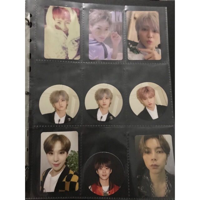 NCT DREAM & NCT 127 PHOTOCARD CIRCLE CARD JAEMIN RENJUN JOHNNY JUNGWOO