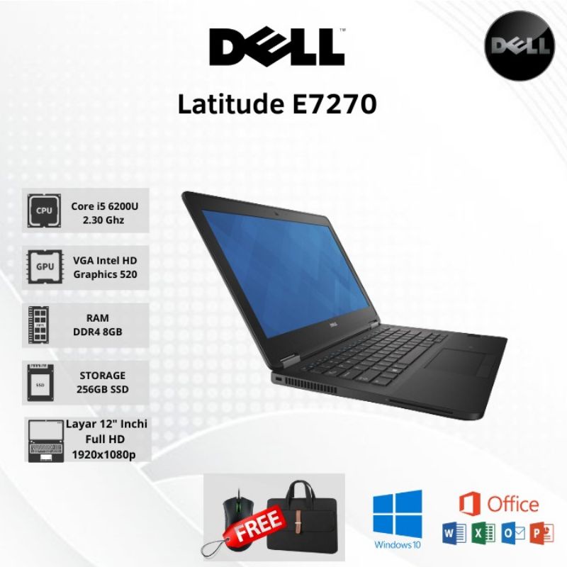 Jual Dell Latitude E Intel Core I Gen Ssd Gb Hdd Gb Murah Meriah Shopee Indonesia