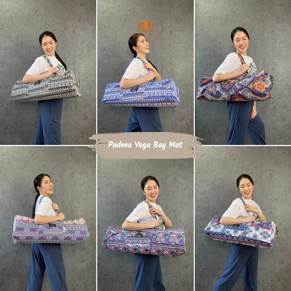 Ready Padma Yoga Bag / Tas Yoga / Padma Yoga Bag Mat / Tas Olahraga Yoga Ukuran Besar / Tas Matras