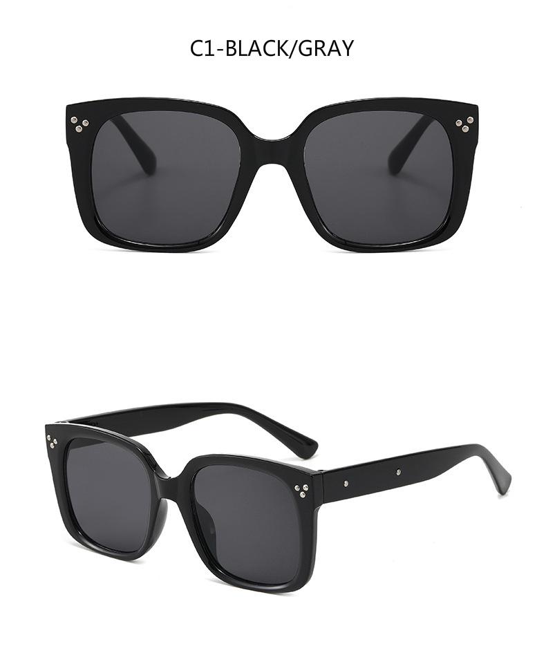 Fashion ins trend street shooting retro sunglasses for men and women