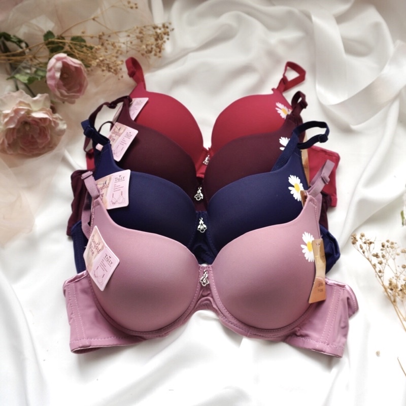 TALLY 7109 Daisy - BH Wanita Push Up Bra Kawat Nyaman Kait 2
