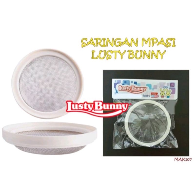 Saringan MPASI bayi / saringan makanan bayi LUSTY BUNNY/ Saringan makanan bayi diameter 10 cm