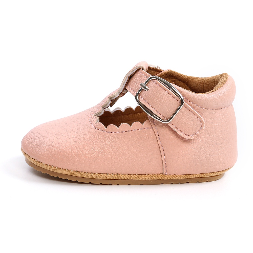 Sepatu Bayi Prewalker Perempuan Umur 0 - 12 Bulan Sepatu Casual Anak Bayi Perempuan Baby Prewaker Shoes Cewek Murah Umur 0 - 14 Bulan, umur 1 Tahun 0 - 6 Bulan Pink AK 14