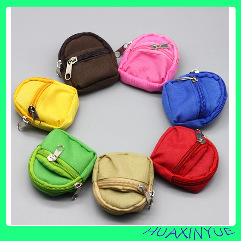 boneka Tas Ransel Bahan Kain Warna Warni untuk Accessories 