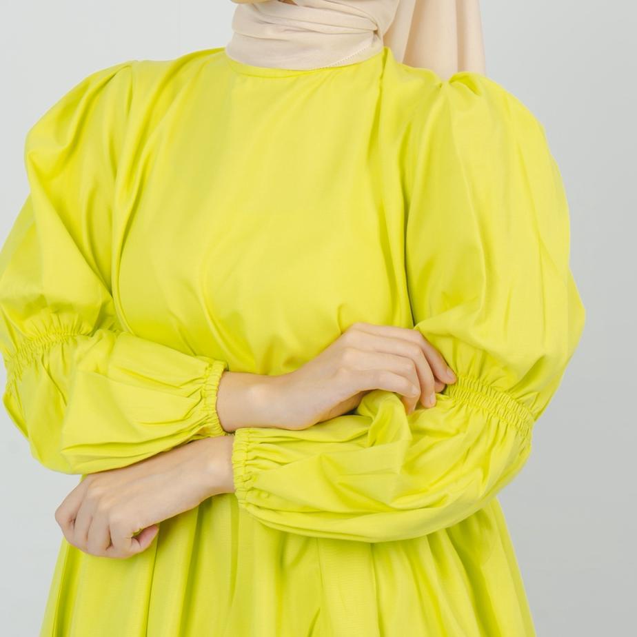 Recomended HijabChic Frita Lime Green Top