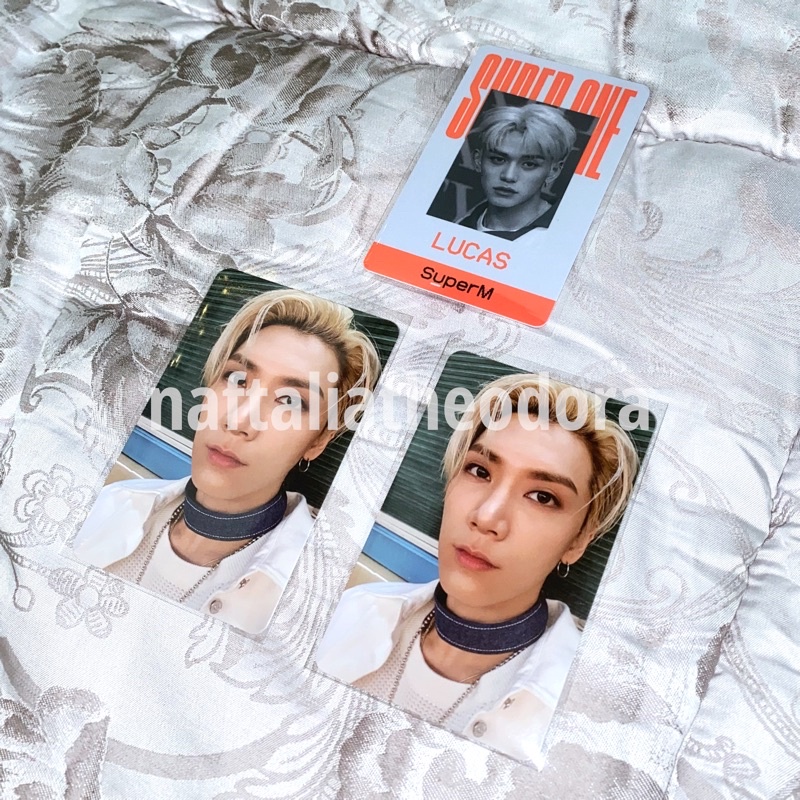 SuperM Ten Photocard Lucas ID Card Super One US Ver