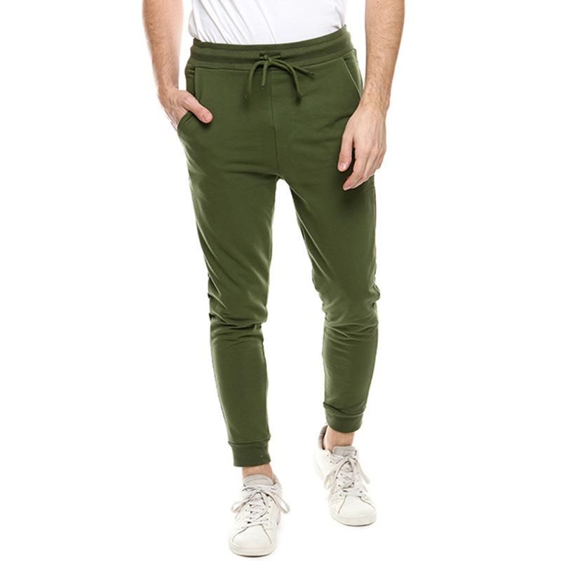 Celana Panjang Jogger Pria Hush Puppies Rim Long Pants Original - Olive
