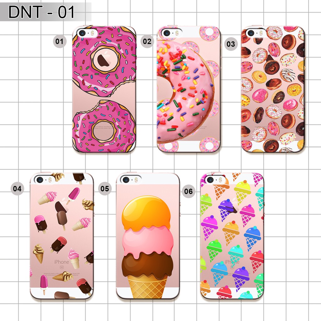 Custom Case PREMIUM Hard Atau Soft DONAT ESKRIM SMUA HP Shopee